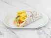 Halloumi Souvlaki Wrap